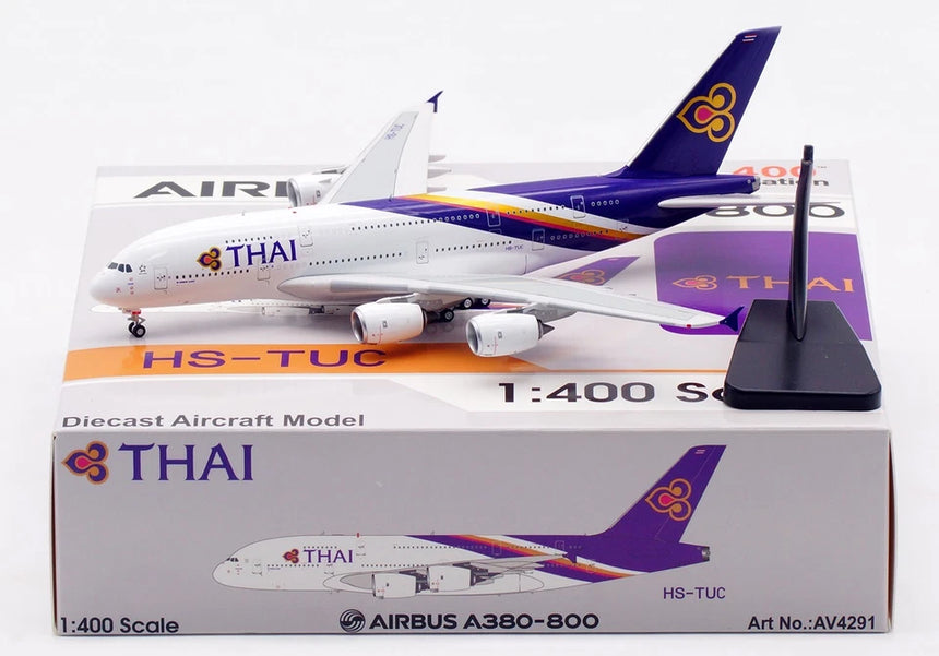 Aviation400 Thai Airways International Airbus A380-841 HS-TUC (detachable gear) 1/400 Scale