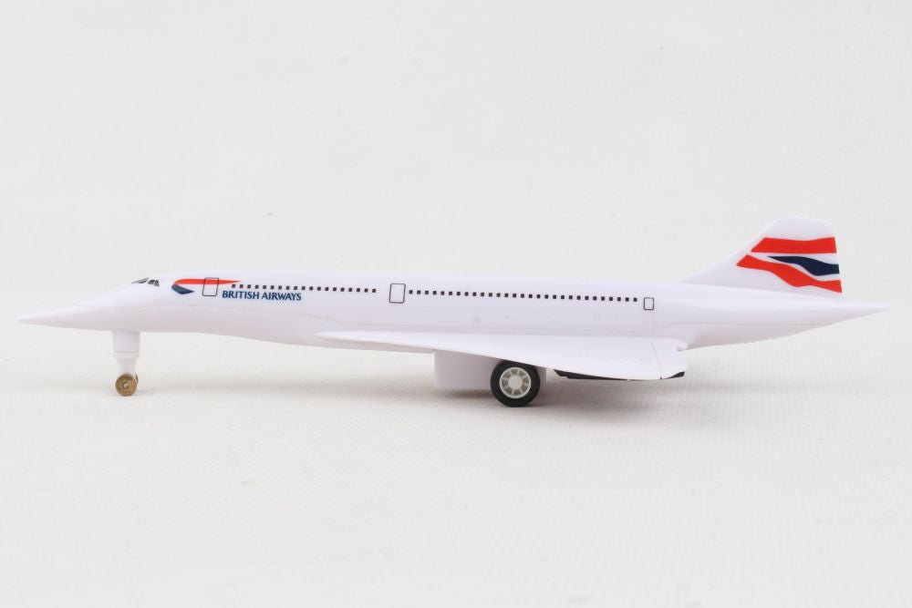 British Airways Concorde Pullback Airplane Toy