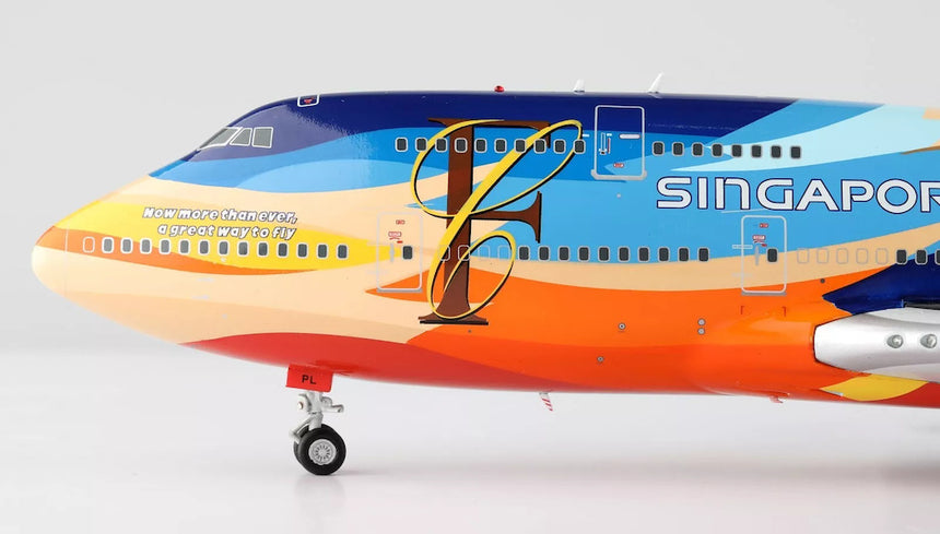 SQ Wings Singapore Airlines "Tropical" Boeing B747-400 9V-SPL 1/200 Scale