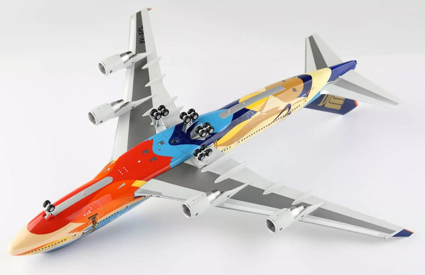 SQ Wings Singapore Airlines "Tropical" Boeing B747-400 9V-SPL 1/200 Scale