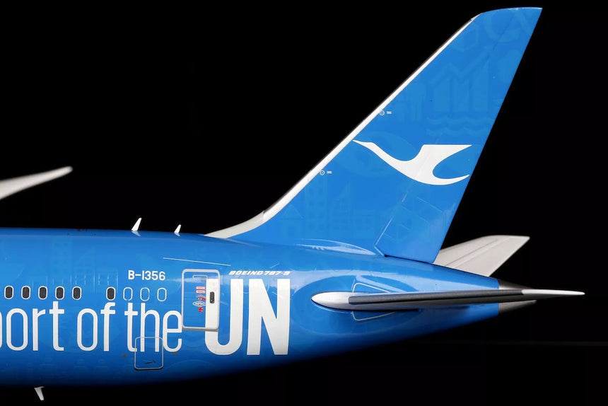 SQ Wings Xiamen Airlines "United Nations GOAL Livery" Boeing B787-9 B-1356 1/200 Scale