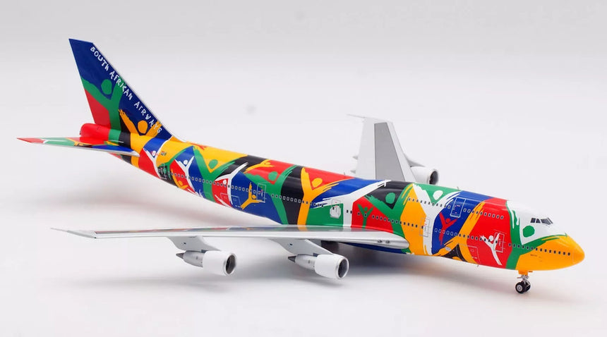 SQ Wings South African Airways "Ndizani" Boeing B747-300 ZS-SAJ 1/200 Scale