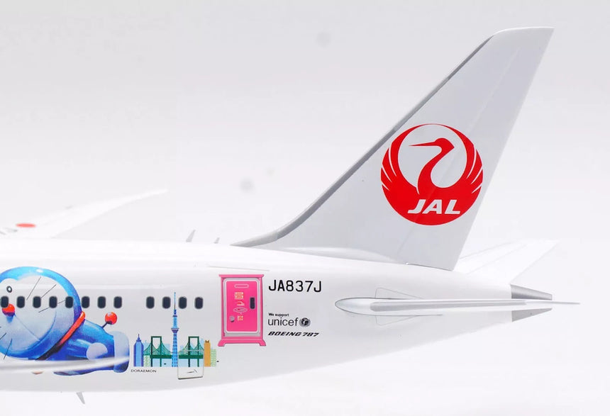 SQ Wings JAL "Doraemon Jet" Boeing B787-8 JA837J 1/200 Scale