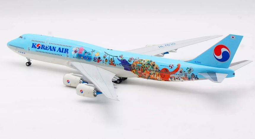 SQ Wings Korean Air "Childrens Painting" Boeing B747-8 HL7630 1/200 Scale