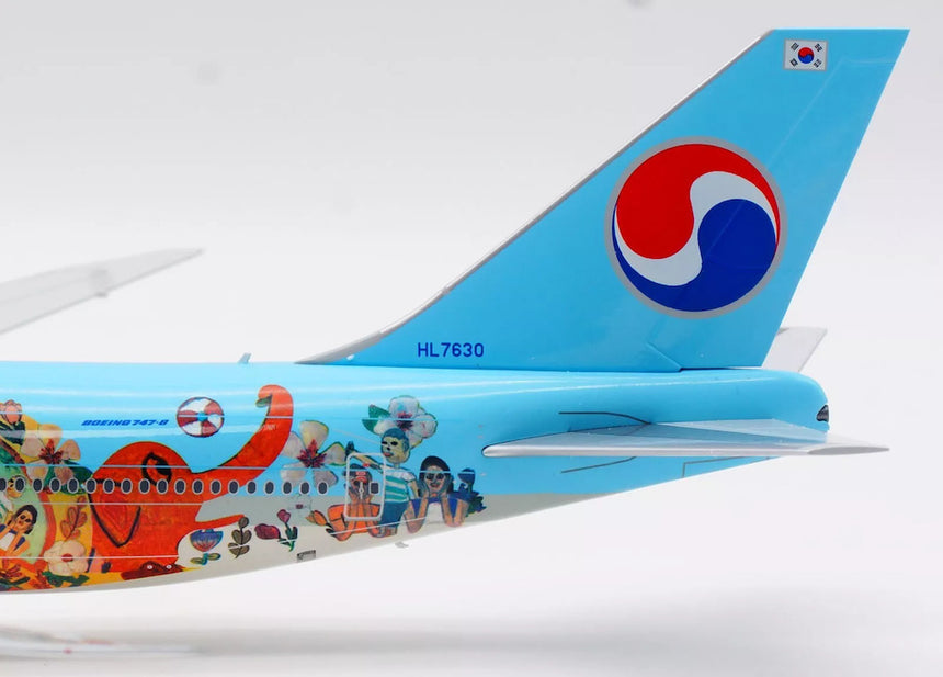SQ Wings Korean Air "Childrens Painting" Boeing B747-8 HL7630 1/200 Scale