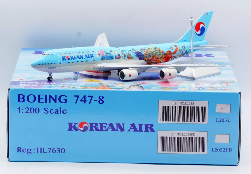 SQ Wings Korean Air "Childrens Painting" Boeing B747-8 HL7630 1/200 Scale