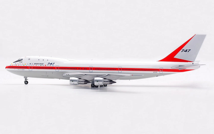 SQ Wings Boeing Company "Museum Livery" Boeing B747-100 N7470 1/200 Aircraft Scale Model