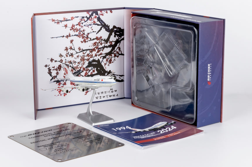 NG Models Air China "Farewell Flight" (Ultimate) Boeing 747-400 B-2445 1/400 Scale