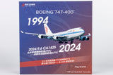 NG Models Air China "Farewell Flight" (Ultimate) Boeing 747-400 B-2445 1/400 Scale