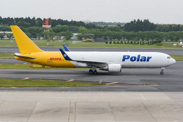 Phoenix DHL Polar Cargo Boeing 767-300F N644GT 1/400 Aircraft Scale Model