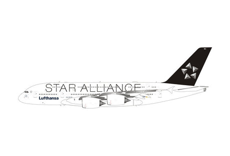 Phoenix Lufthansa "Star Alliance" Airbus A380 D-AIMO 1/400 Scale