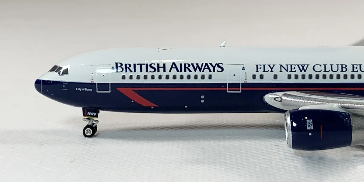 Phoenix British Airways "City of Bonn" Boeing B767-300ER G-BNWV 1/400 Scale