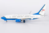 NG Models USA - Air Force C-40B (Boeing 737-700 BBJ) 01-0015 1/200 Scale