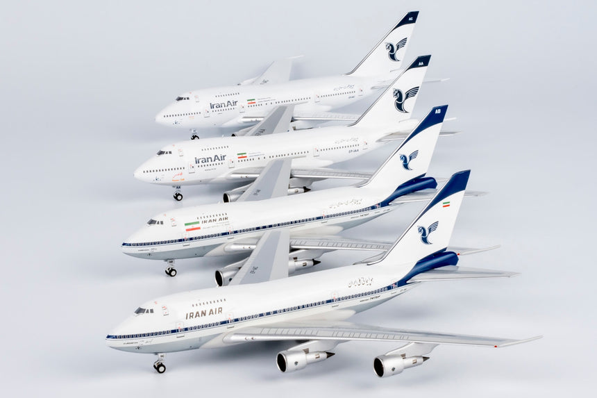 NG Models Iran Air "Last Flight" Boeing 747SP EP-IAC 1/400 Scale