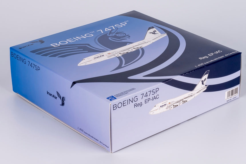 NG Models Iran Air "Last Flight" Boeing 747SP EP-IAC 1/400 Scale