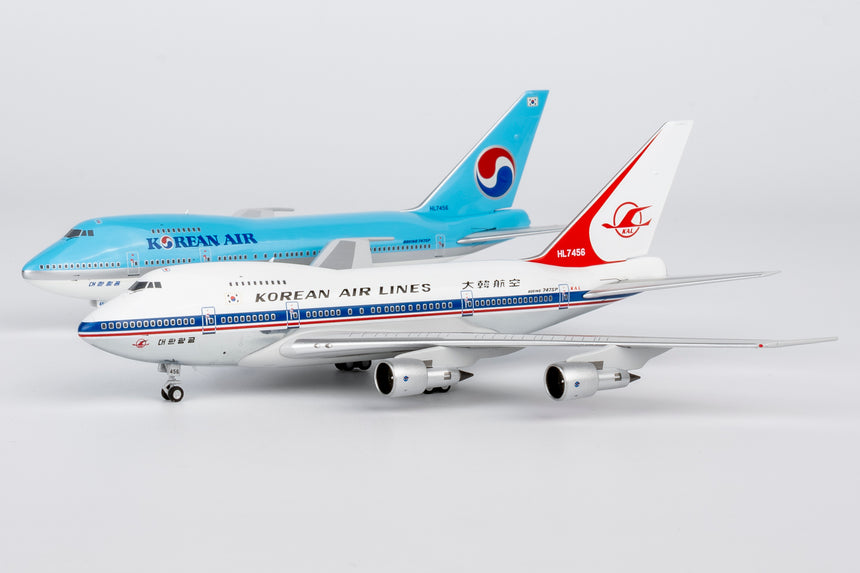 NG Models Korean Air (delivery colors) Boeing 747SP HL7456 1/400 Aircraft Scale Model