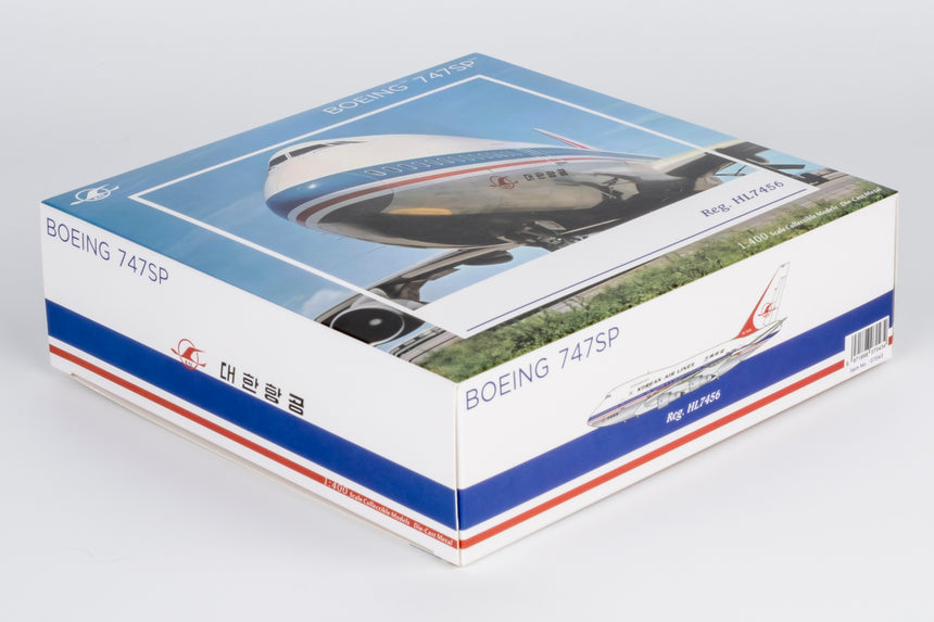 NG Models Korean Air (delivery colors) Boeing 747SP HL7456 1/400 Aircraft Scale Model
