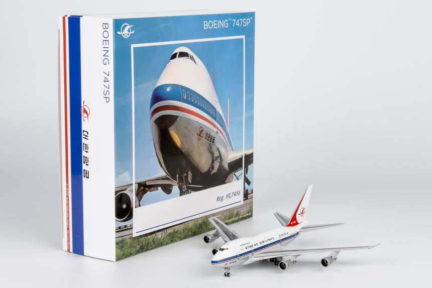 NG Models Korean Air (delivery colors) Boeing 747SP HL7456 1/400 Aircraft Scale Model