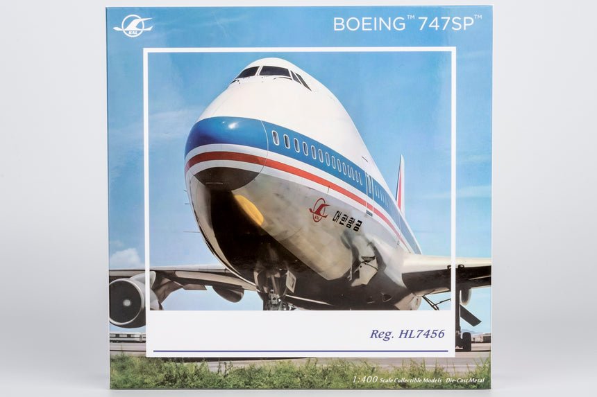 NG Models Korean Air (delivery colors) Boeing 747SP HL7456 1/400 Aircraft Scale Model