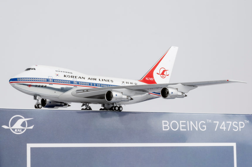 NG Models Korean Air (delivery colors) Boeing 747SP HL7457 1/400 Aircraft Scale Model
