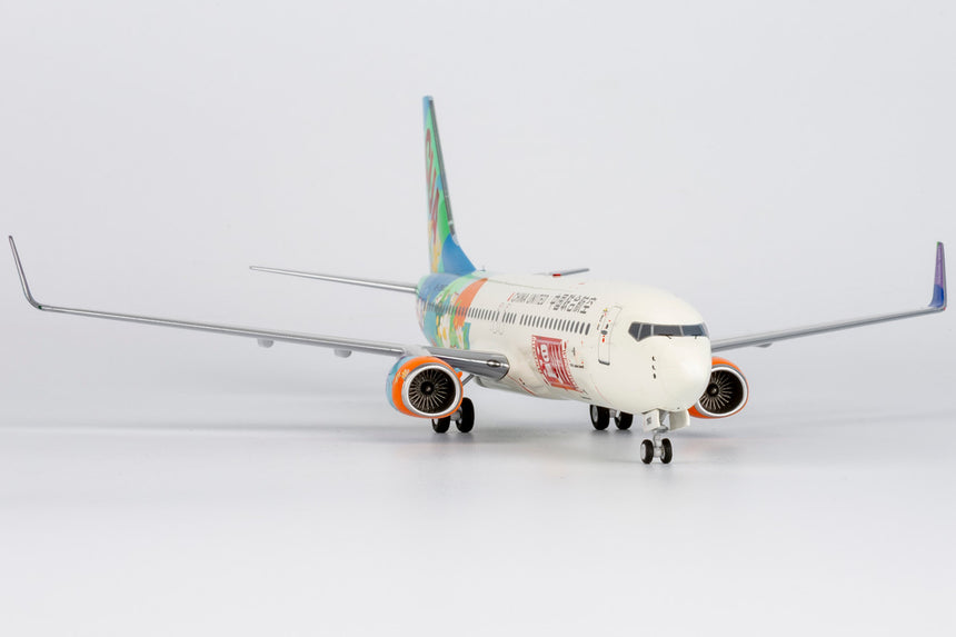 NG Models China United Airlines (City of Wenzhou) Boeing 737-800/w B-7563 1/200 Scale