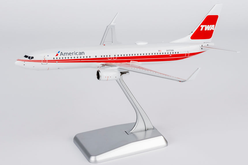 NG Models American Airlines "TWA Heritage" (Retro Special Livery) Boeing 737-800/w N915NN 1/200 Scale