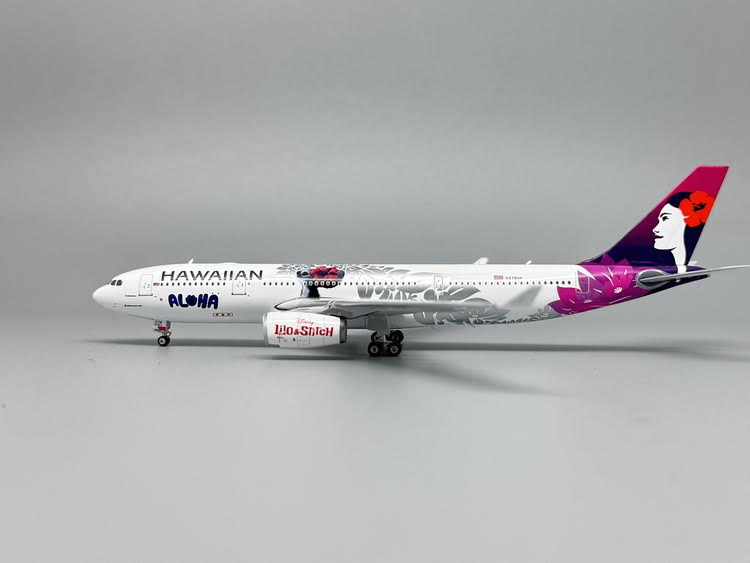 Phoenix Hawaiian Air Airbus A330-200 N378HA 1/400 Aircraft Scale Model