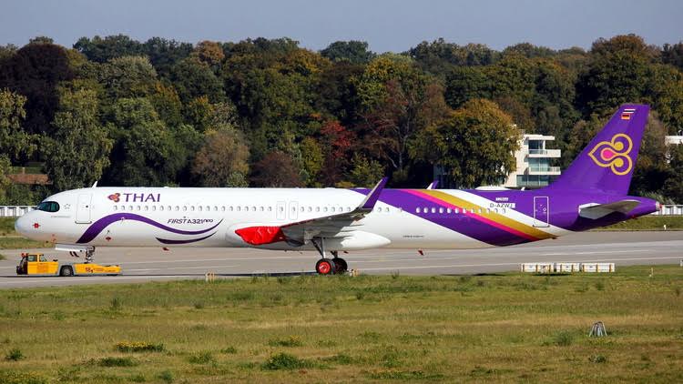 Phoenix Thai Airways Airbus A321neo HS-TOA 1/400 Aircraft Scale