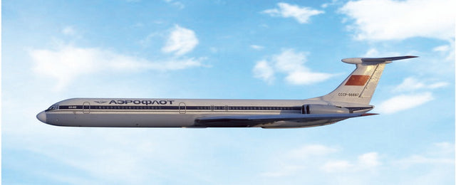 Phoenix Aeroflot Ilyushin IL-62 CCCP-86667 1/400 Aircraft Scale Model