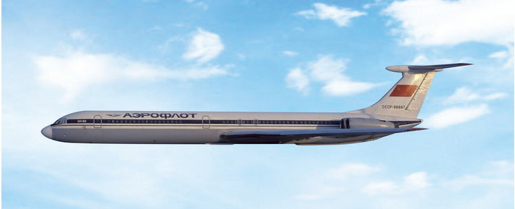 Phoenix Aeroflot Ilyushin IL-62 CCCP-86667 1/400 Aircraft Scale Model