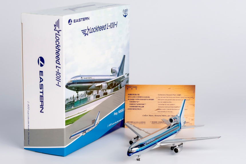 NG Models Eastern Air Lines (Bare Metal) Lockheed L-1011 TriStar 1 N305EA 1/400 Scale