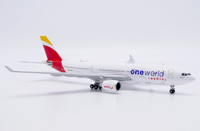 JC Wings Iberia Airbus A330-200 "Oneworld" (EC-MYA) 1/400 Aircraft Scale Model