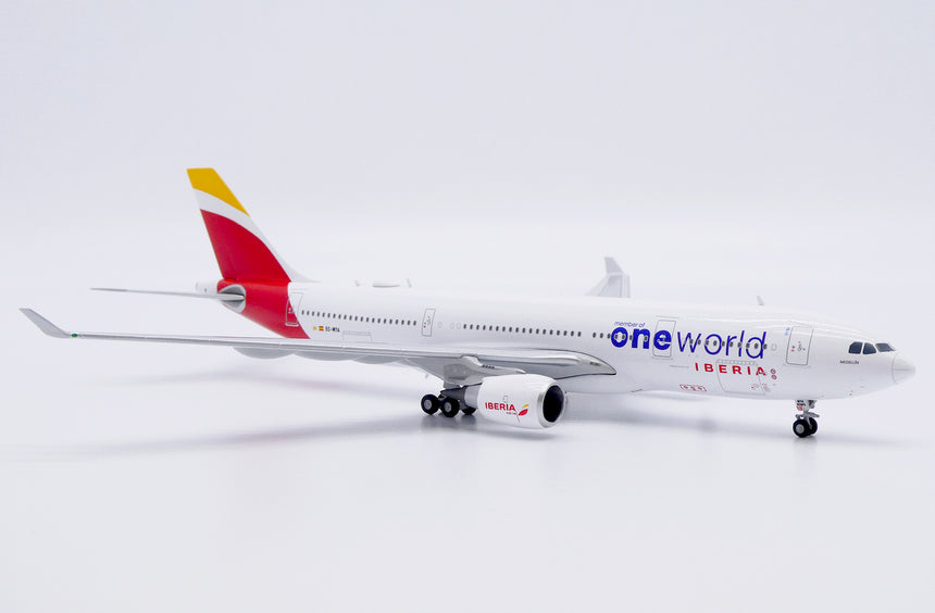 JC Wings Iberia Airbus A330-200 "Oneworld" (EC-MYA) 1/400 Aircraft Scale Model