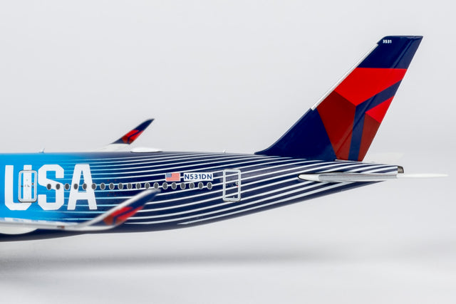 NG Models Delta Air Lines Airbus A350-900 N531DN TEAM USA #3; (Ultimate) 1/400 Aircraft Scale Model