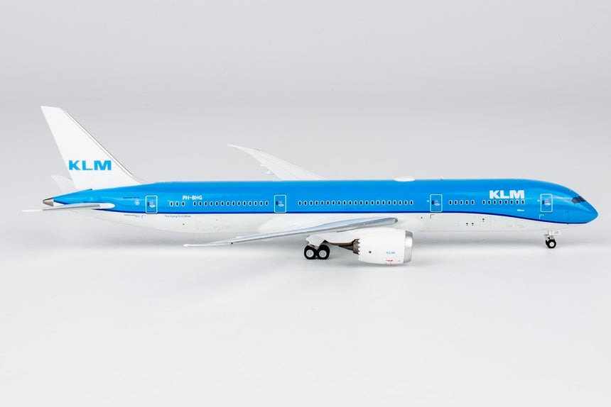 NG Models KLM Royal Dutch Airlines Boeing B787-9 Dreamliner PH-BHG KLM logo's without the crown 1/400 Aircraft Scale Model