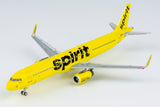 NG Models Spirit Airlines Airbus A321-200/w N660NK 1/400 Aircraft Scale Model