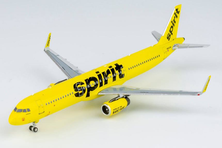 NG Models Spirit Airlines Airbus A321-200/w N660NK 1/400 Aircraft Scale Model