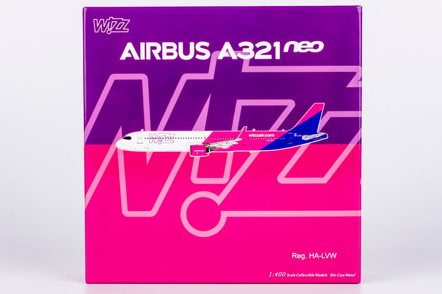 NG Models Wizz Air Airbus A321neo HA-LVW 1/400 Scale