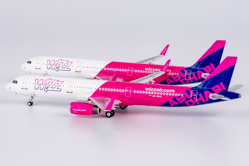 NG Models Wizz Air Abu Dhabi Airbus A321neo A6-WAD 1/400 Scale