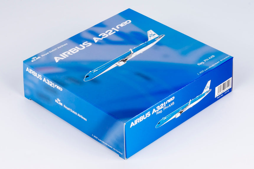 NG Models KLM Royal Dutch Airlines "Braamvlinder / Peach Blossom" Airbus A321neo PH-AXB 1/400 Scale