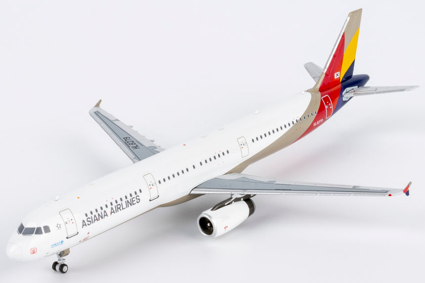 NG Models Asiana Airlines Airbus A321-200 HL8279 (new titles) 1/400 Scale