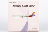 NG Models Asiana Airlines Airbus A321-200 HL8279 (new titles) 1/400 Scale