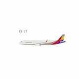 NG Models Asiana Airlines (new titles) Airbus A321-200/w HL8039 1/400 Aircraft Scale Model