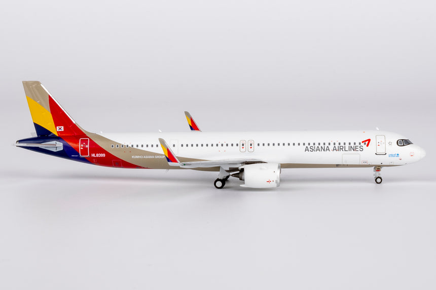NG Models Asiana Airlines Airbus A321neo HL8399 1/400 Scale