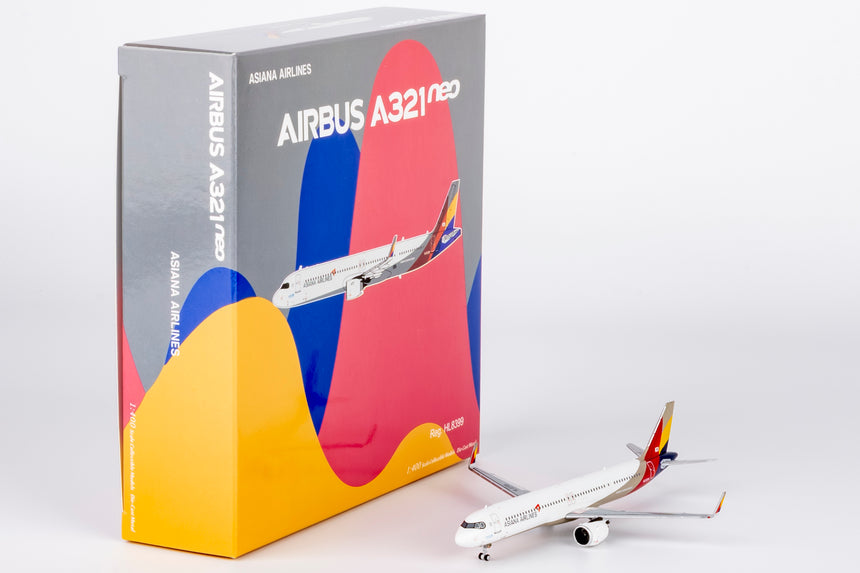 NG Models Asiana Airlines Airbus A321neo HL8399 1/400 Scale