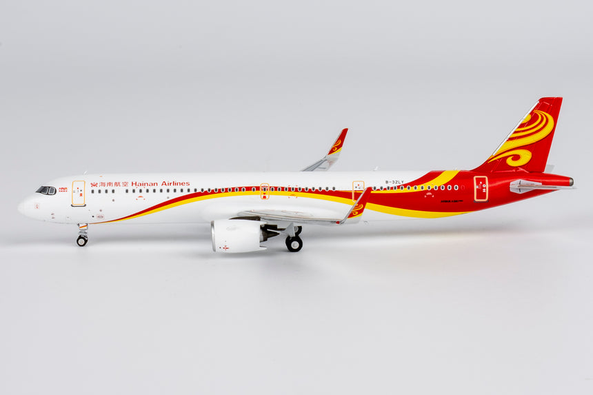 NG Models Hainan Airlines (first A321neo for Hainan Airlines) Airbus A321neo B-32LY 1/400 Aircraft Scale Model