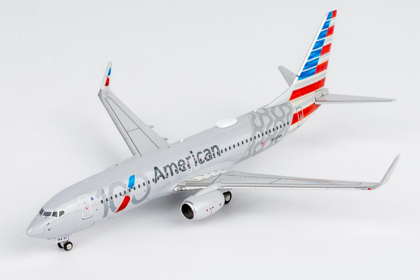 NG Models American Airlines Boeing 737-800 N840NN (100th Anniversary) Ultimate 1/400 Aircraft Scale Model