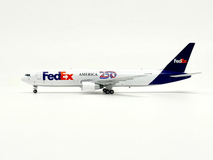 Phoenix FedEx Boeing B767-300F N245FE America 250 1/400 Aircraft Scale Model