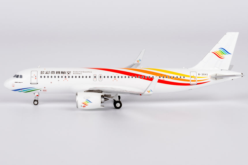 NG Models Colorful Guizhou Airlines Airbus A320neo B-30AS 1/400 Scale