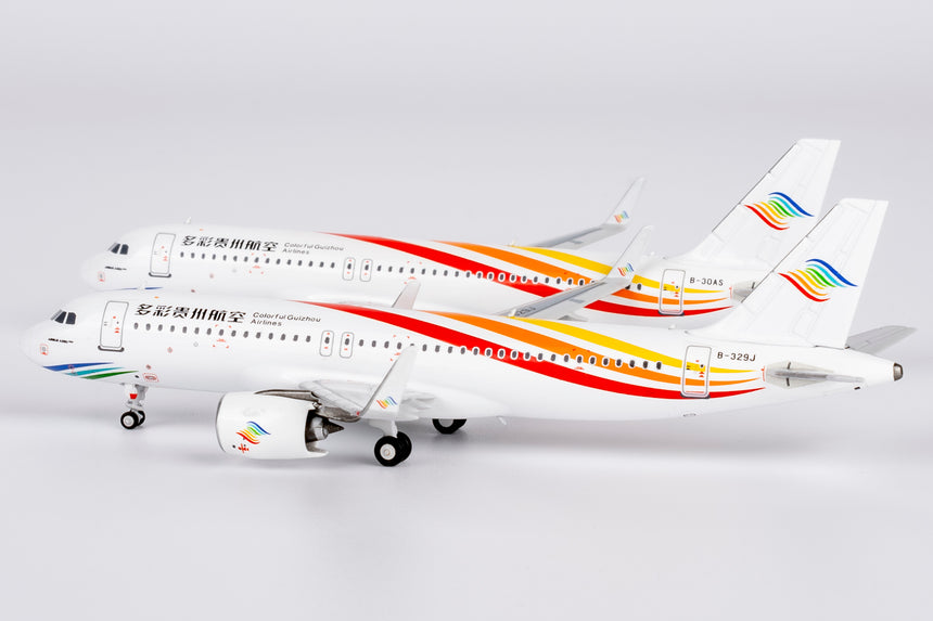NG Models Colorful Guizhou Airlines Airbus A320neo B-329J 1/400 Scale